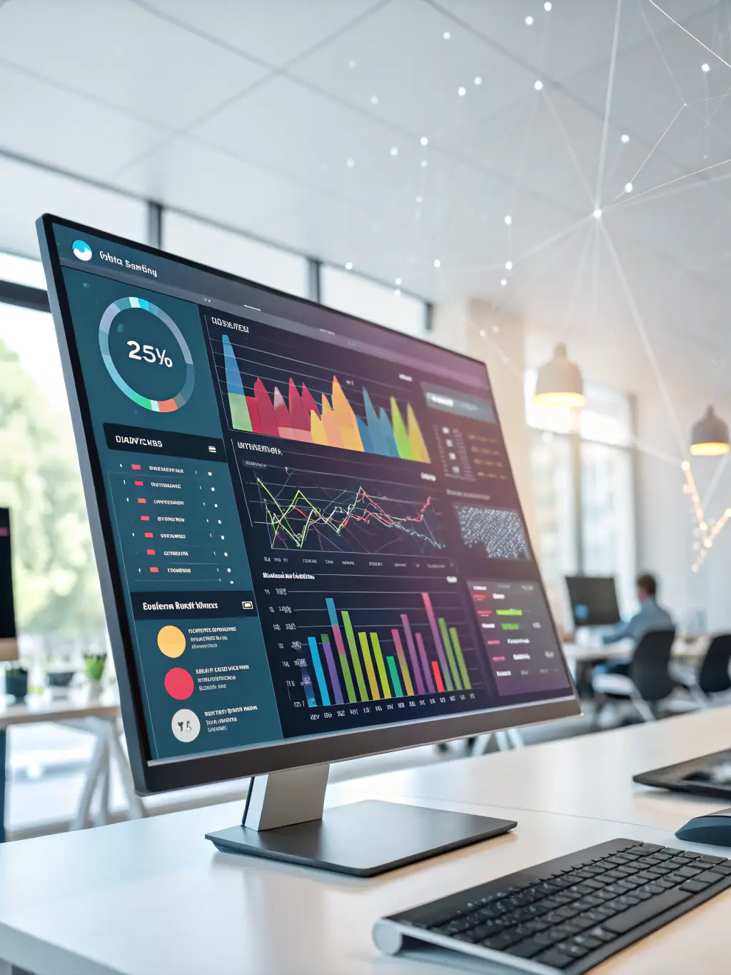 A graphic illustrating conversion tracking, demonstrating how TNT Media Marketing monitors and analyzes campaign performance to improve results for its clients.